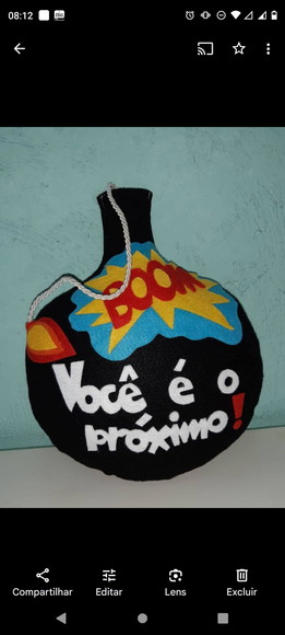 Bomba Noivo e Buquê de Sapinhos