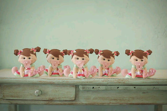 Boneca em feltro - Imagem 3
