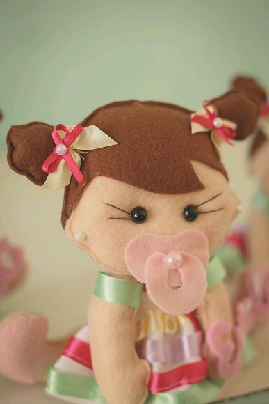 Boneca em feltro - Imagem 5