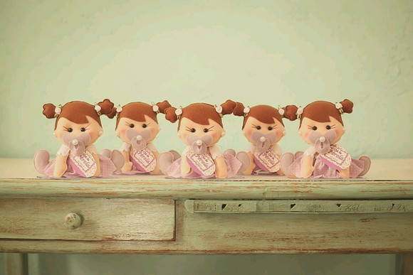 Boneca em feltro