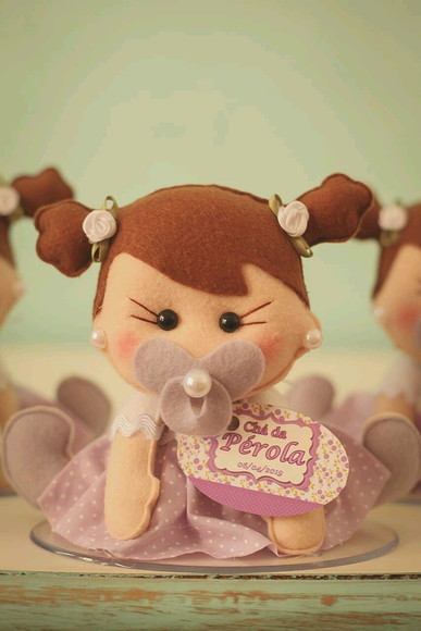Boneca em feltro - Imagem 3