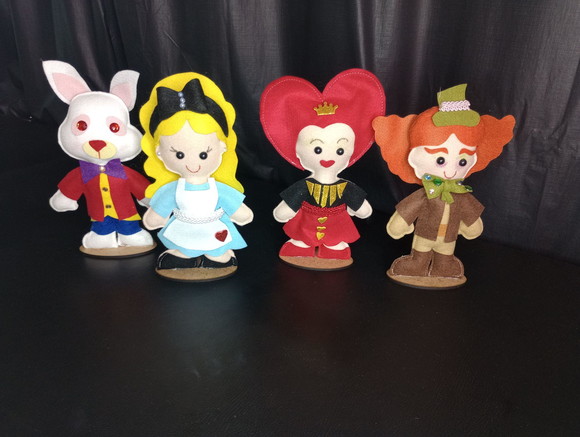 Centro de Mesa Alice no País das Maravilhas - Imagem 2