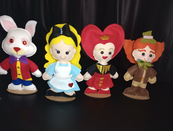 Centro de Mesa Alice no País das Maravilhas - Imagem 4