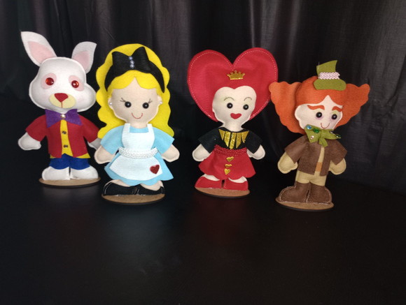 Centro de Mesa Alice no País das Maravilhas - Imagem 3
