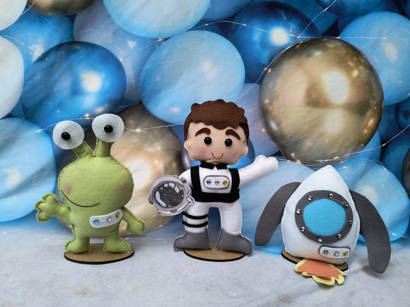 Centro de Mesa Astronauta