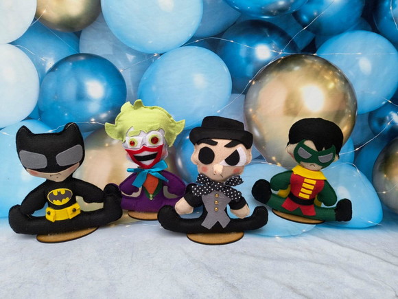 Centro de Mesa Batman Preto