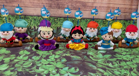 Centro de Mesa Branca de Neve - Imagem 2