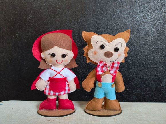 Centro de Mesa Chapeuzinho Vermelho - Imagem 2