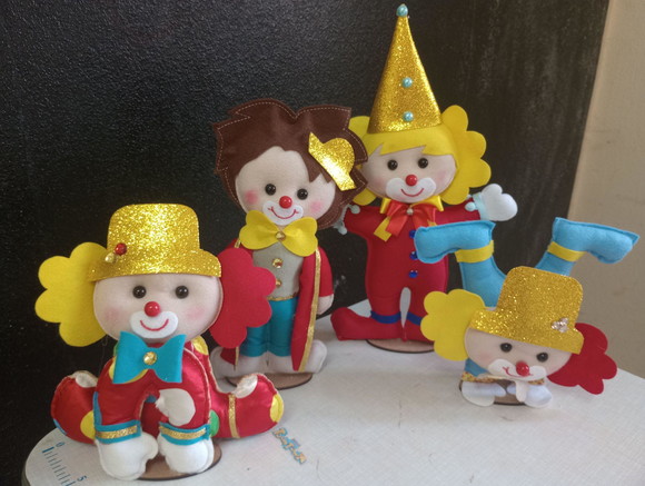 Centro de Mesa Circo Rosa