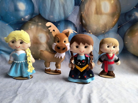 Centro de Mesa Frozen - Imagem 5