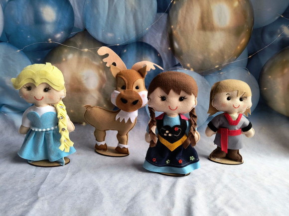 Centro de Mesa Frozen - Imagem 2