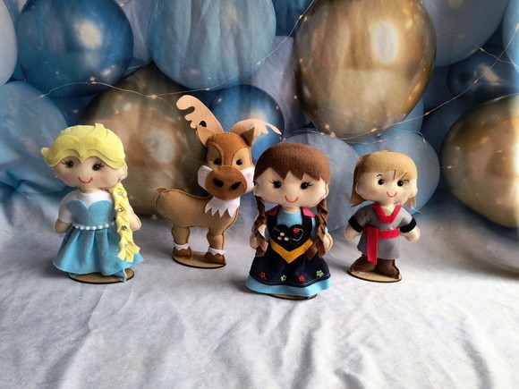 Centro de Mesa Frozen - Imagem 4