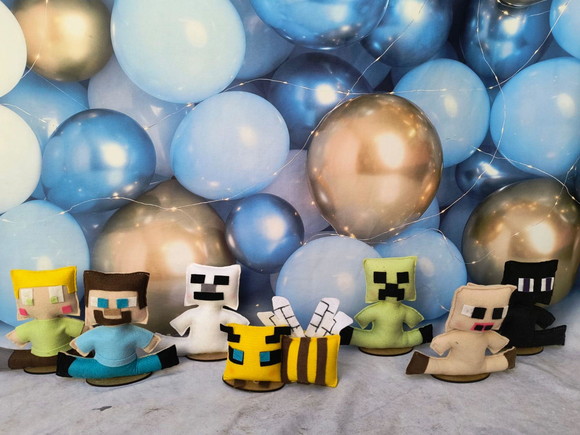 Centro de Mesa Minecraft
