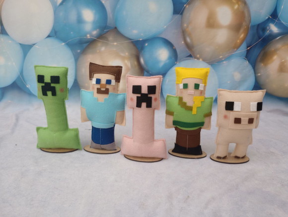 Centro de Mesa Minecraft - Imagem 3