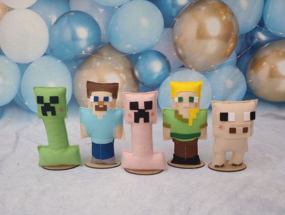 Centro de Mesa Minecraft