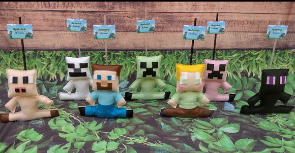 Centro de Mesa Minecraft