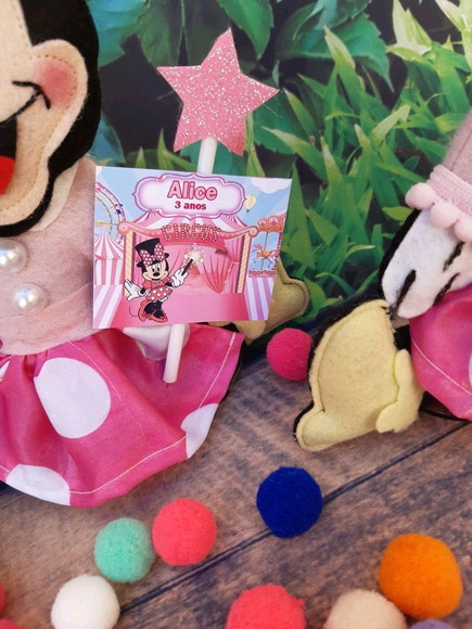Centro de Mesa Minnie - Imagem 3