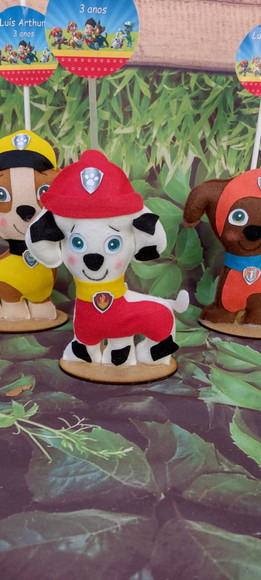 Centro de Mesa Patrulha Canina - Imagem 3