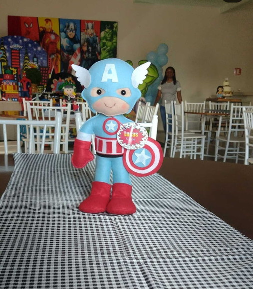 Centro de Mesa Super Heróis