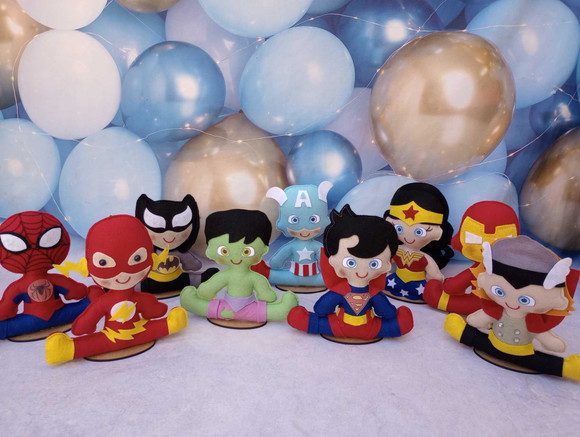 Centro de Mesa Super Heróis e Vingadores - Imagem 2