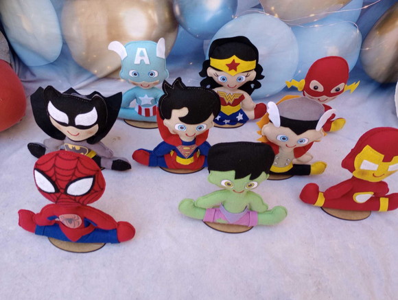 Centro de Mesa Super Heróis e Vingadores - Imagem 4
