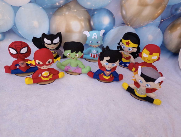 Centro de Mesa Super Heróis e Vingadores - Imagem 3
