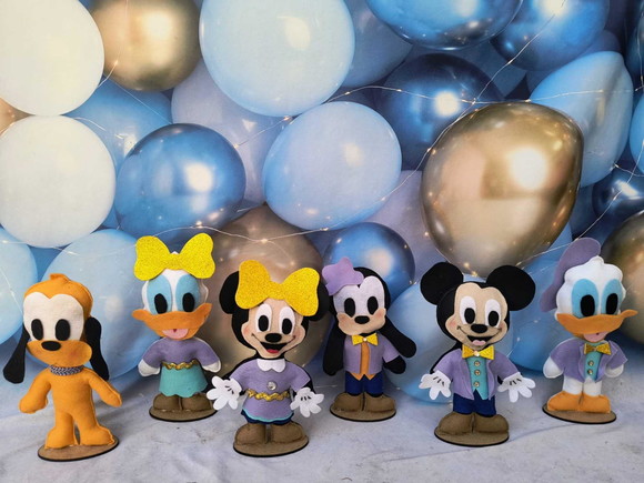 Centro de Mesa Turma da Mickey 50 Anos