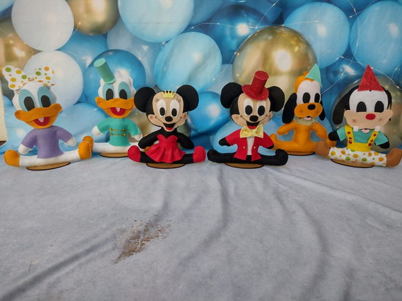 Centro de Mesa Turma da Minnie Circo