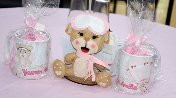 Centro de Mesa Urso Feltro