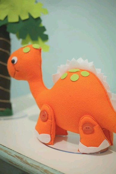 Dinossauros em feltro - Imagem 4