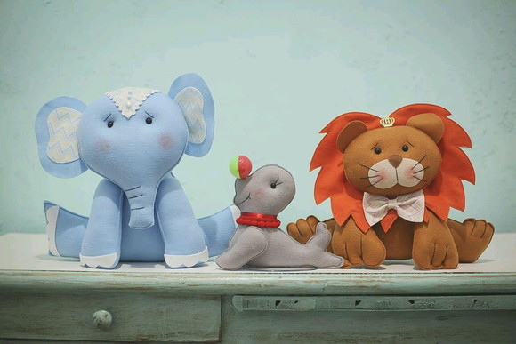 Kit Circo em feltro - Imagem 4