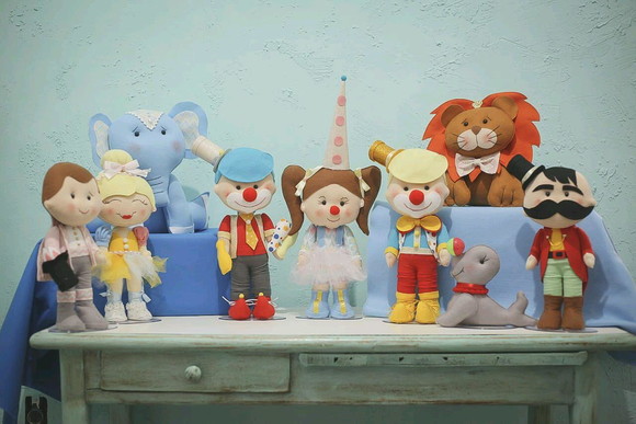Kit Circo em feltro - Imagem 5