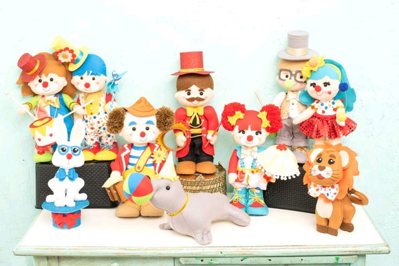 Kit Circo em Feltro