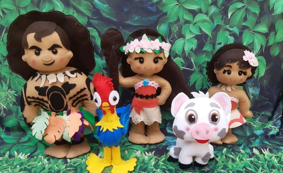 Kit Moana em feltro - Imagem 2