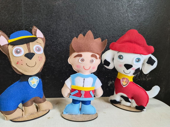 Patrulha Canina em Feltro - Imagem 2
