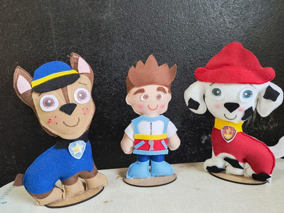 Patrulha Canina em Feltro