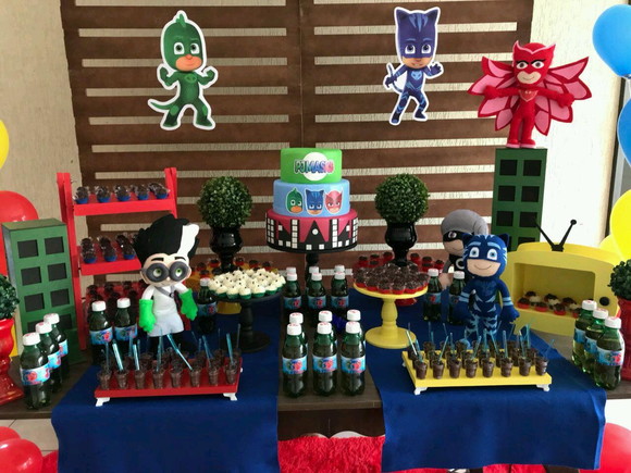 pj masks em feltro - Imagem 4