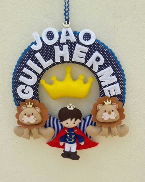 Porta Maternidade Menino - Imagem 2