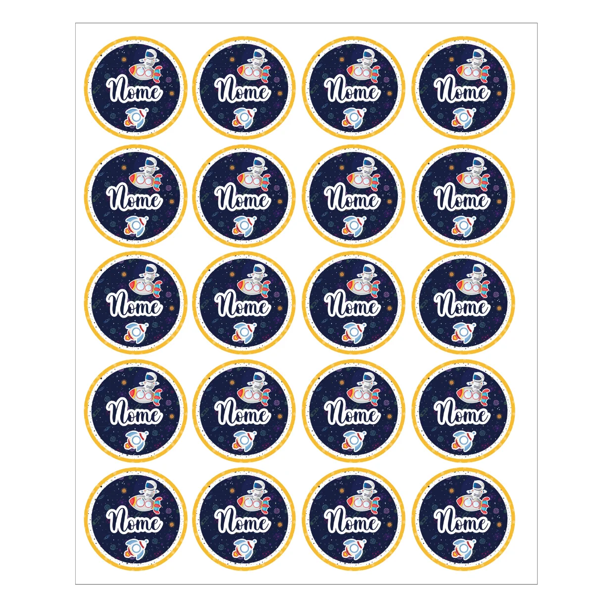 Kit festa personalizado só um bolinho tema Astronauta - personalizo em todos os temas (copia) - Imagem 3