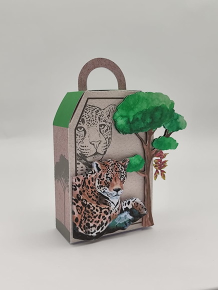 Caixa Alça Animais - Crio em Qualquer Tema