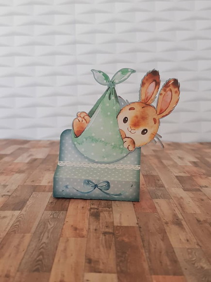 Caixa Bis Duplo Animais Baby - Crio em Qualquer Tema