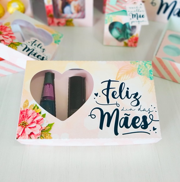 Caixa Lembrancinha Dia das Mães - Crio Qualquer Tema