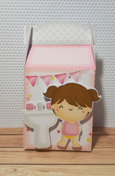 Caixa Milk -desfralde Menina- Crio em Qualquer Tema