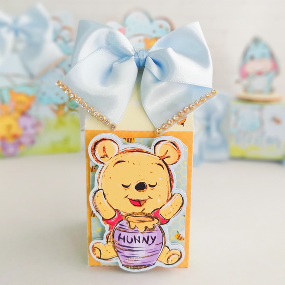 Caixa Milk -ursinho Pooh- Crio em Qualquer Tema