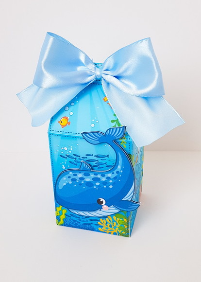 Caixa Milk Fundo do Mar - Crio em Qualquer Tema