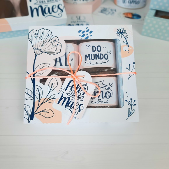 Caixa para Brownie - Dia das Mães - Crio Qualquer Tema