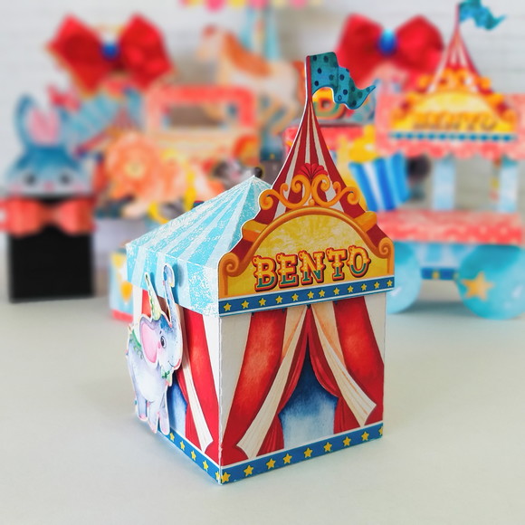 Caixa Tenda Circo - Crio em Qualquer Tema