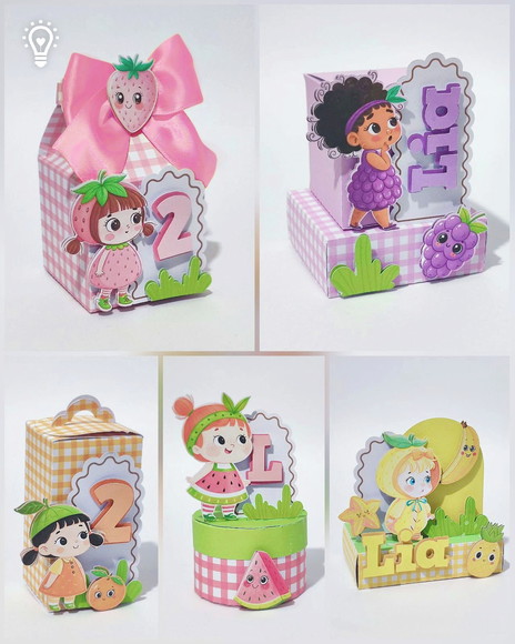 Kit Completo - Frutinhas/ Quitandinha