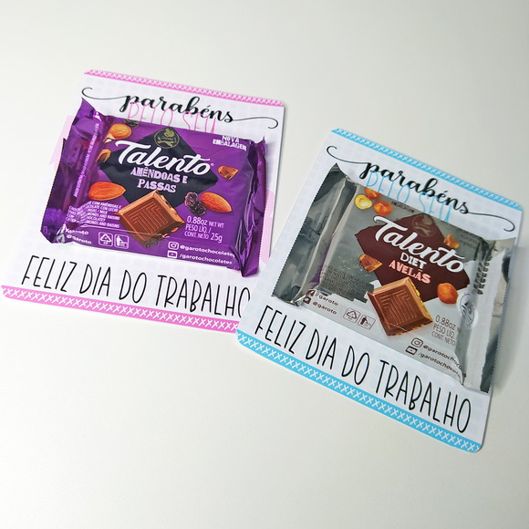 Porta Bombom -dia do Trabalho - Crio Qualquer Tema