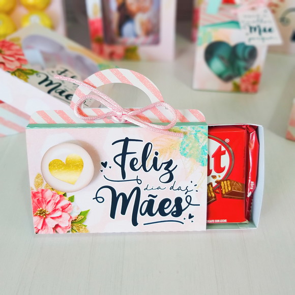 Porta Kitkat - Dia das Mães - Crio Qualquer Tema